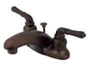 Kingston Brass KB625 Two Handle 4 in. Centerset Lavatory Faucet with Retail Pop up