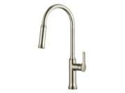 Single Lever Kitchen Faucet in Stainless Steel Finish