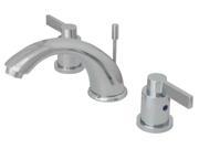 Kingston Brass KB8961NDL Two Handle 8 to 16 Widespread Lavatory Faucet with Br