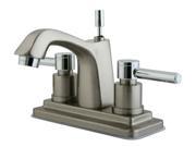 Kingston Brass KS8647DL Concord Two Handle 4 Centerset Lavatory Faucet with Bra