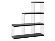Bookcase with Glass Sides