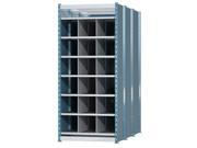 Deep Bin Shelving with Shelves and Dividers