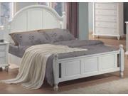 Kayla White Cal. King Bed by Coaster Furniture