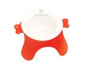 Yoga Pet Bowl with Tulip Ceramic Pet Bowl Medium