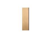 Salsbury 22243MAP Double End Side Panel For 18 Inch Deep Extra Wide Designer Wood Locker Without Sloping Hood Maple