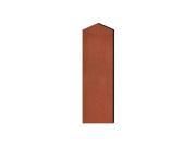 Salsbury 22246CHE Double End Side Panel For 21 Inch Deep Extra Wide Designer Wood Locker With Sloping Hood Cherry