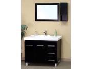 Vanity w Mirror and Side Cabinet