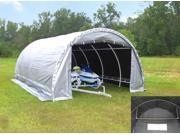 Domed Portable Garage Silver Car Canopy