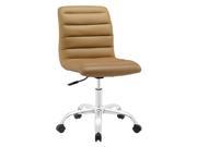 Ripple Mid Back Office Chair in Tan