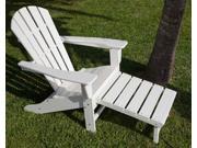 Eco friendly Adirondack Chair in White