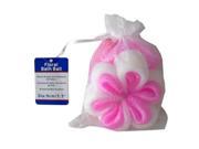 Floral Shaped Bath Scrubber Set of 24