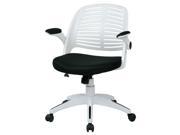 Transitional Office Chair in Black