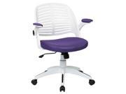 Office Chair in Purple