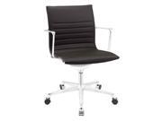 Vi Mid Back Office Chair in Brown