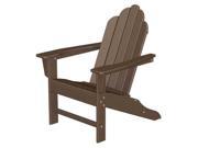 16 in. Eco friendly Adirondack Chair in Mahogany