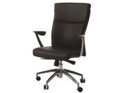 Office Chair with Black Upholstery