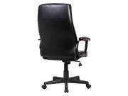 Medium Back Manager Chair in Black