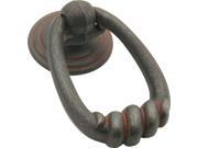 Manchester Ring Pull Set of 10 Rustic Iron
