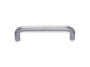 Tube Pull in Brushed Chrome Finish Set of 10 5 in.