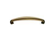 Saddle Pull Drawer Handle in Antique Brass Finish Set of 10 3.87 in.