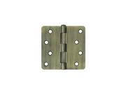 4 in. x 4 in. x 0.25 in. Radius Residential Steel Hinge - Pair 4 in. x 4 in. x 0.25 in. Radius Residential Steel Hinge - Pair