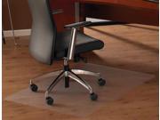 Cleartex Ultimat Rectangular Chairmat for Hard Floors Carpet Tiles Clear 48 x 32