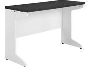 Pursuit Bridge and Work Table in White and Gray