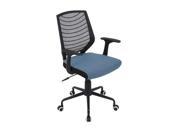 Network Office Chair Black Smoked Blue