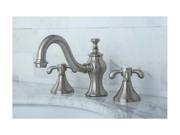 8 in. Widespread Lavatory Faucet in Satin Nickel Finish