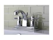 Kingston Brass KS4641DX Concord Two Handle 4 Centerset Lavatory Faucet with Bra