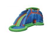 Cyclone Double Inflatable Water Park