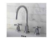 Kingston Brass KS8951ZX Millennium Mini Widespread Kitchen Faucet Polished Chro