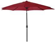 Market Umbrella with Burgundy Canopy