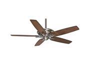 Transitional Ceiling Fan in Brushed Nickel