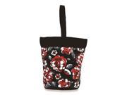 Razz Lunch Tote in Red Carnation Pattern