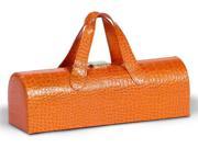 Picnic Plus Carlotta Clutch Wine Bottle Clutch Orange Croc