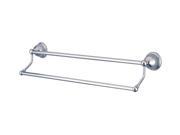 Kingston Brass BA396318C Restoration 18 Dual Towel Bar Chrome