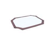 Self warming Pet Cot Cover in Chocolate and Fleece Medium 32 in. L x 25 in. W