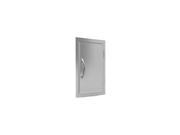 Reversible Stainless Steel Vertical Door 27 in. W x 20 in. H 14 lbs.