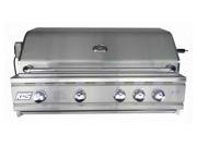 Grill with LED Lights 46 in. W x 26.5 in. D x 26 in. H