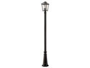 Modern Outdoor Post Light in Oil Rubbed Bronze Finish