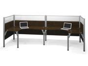 Durable Desk in Chocolate Finish