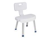 Drive Medical Shower Chair with Folding Back Model rtl12606