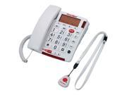Big Button Corded Telephone with Remote Pendant