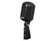 Classic Retro Vintage Style Dynamic Vocal Microphone in Black