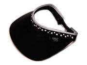 Bling Visor in Black