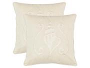 Shawn Decorative Pillows in Sand Set of 2