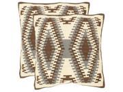 Taos Decorative Pillows in Earth Set of 2