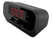 TIMEX T129B RediSet Dual Alarm Clock with Dual USB