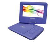 Swivel Screen Portable DVD Player in Purple
